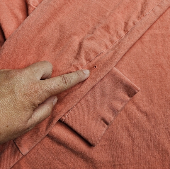 Ghost Lifestyle Long Sleeve Men's Large graphic tshirt Coral color - Picture 7 of 7